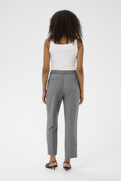 PANTALON  KAFFE "RAMONA CROP" GREY MELANGE