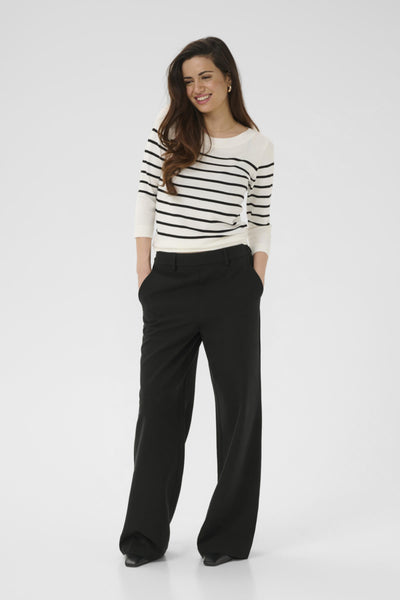 PANTALON KAFFE "VALLEY" BLACK DEEP