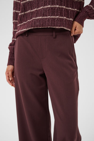 PANTALON KAFFE "VALLEY" FUDGE