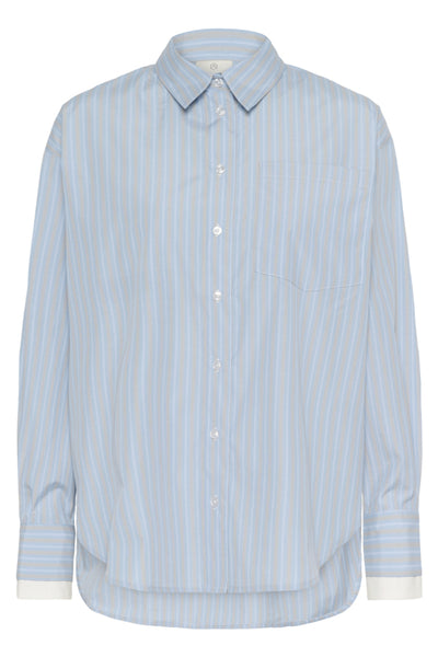CHEMISE KAFFE "LEVIA" POWDER BLUE