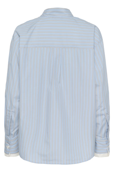 CHEMISE KAFFE "LEVIA" POWDER BLUE