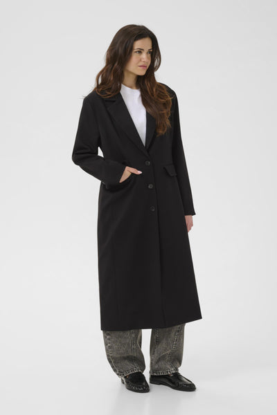 MANTEAU KAFFE "MILOS BLAZER" BLACK DEEP