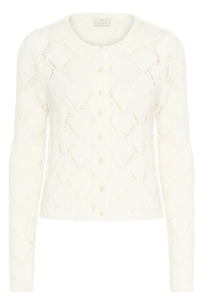 CARDIGAN KAFFE "LORINIA" CHALK