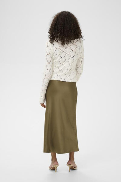 CARDIGAN KAFFE "LORINIA" CHALK
