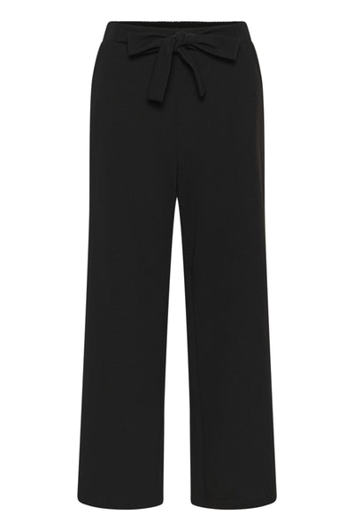 PANTALON KAFFE "PHOEBE CROP" BLACK DEEP