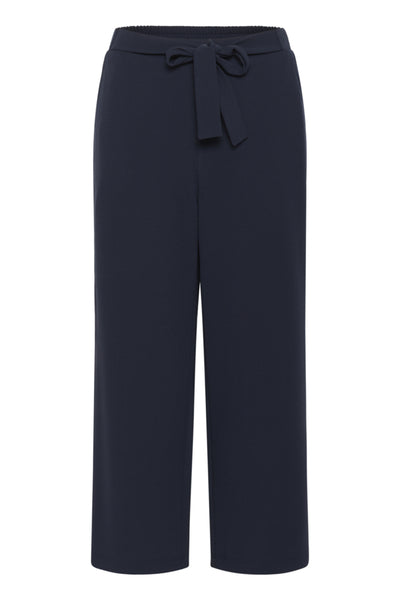 PANTALON KAFFE "PHOEBE CROP" MIDNIGHT MARINE