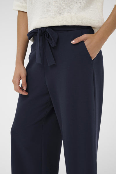 PANTALON KAFFE "PHOEBE CROP" MIDNIGHT MARINE