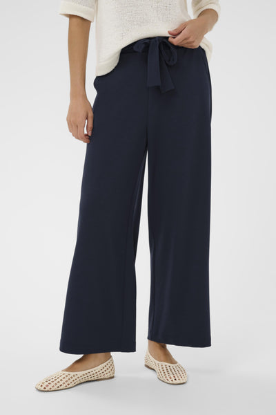 PANTALON KAFFE "PHOEBE CROP" MIDNIGHT MARINE