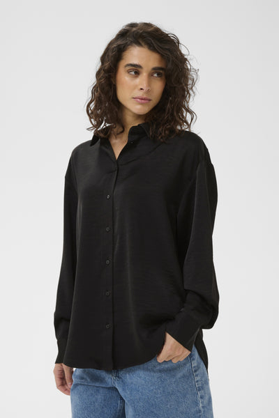 CHEMISE KAFFE "RORY" BLACK DEEP