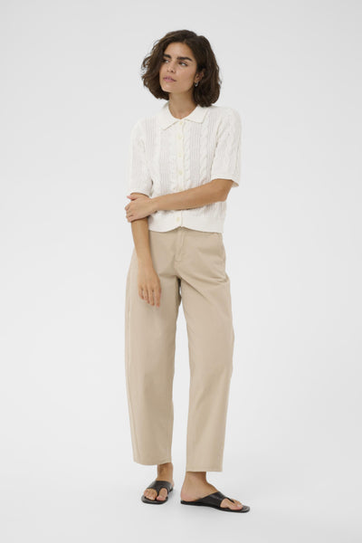 CARDIGAN KAFFE "BLAIR" CHALK