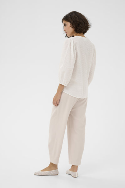 BLOUSE KAFFE "PENELOPE" CHALK