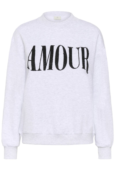 CHANDAIL KAFFE "MELODY" LIGHT GREY MELANGE
