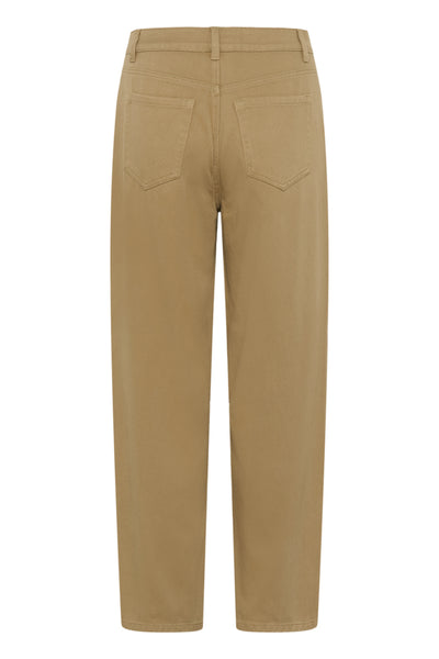 PANTALON KAFFE "BRYNN BARREL" WASHED PETRIFIED