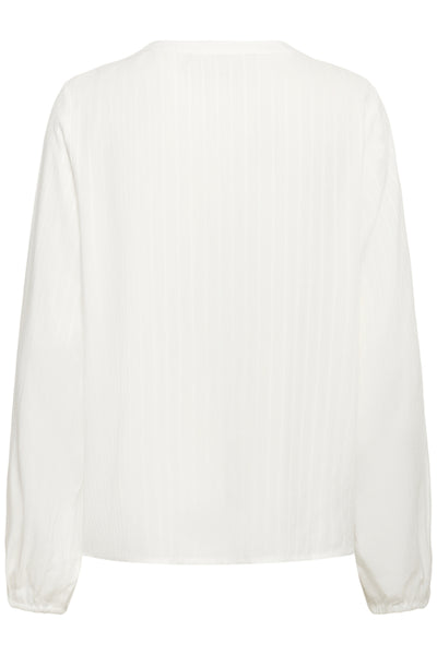 BLOUSE KAFFE "NINNA" CHALK