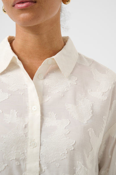CHEMISE KAFFE "CASSIA" CHALK