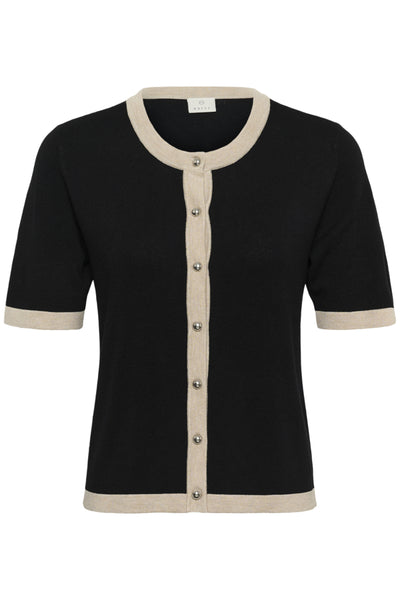 CARDIGAN KAFFE "LIZZA" BLACK DEEP