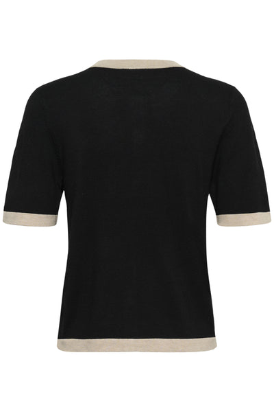 CARDIGAN KAFFE "LIZZA" BLACK DEEP