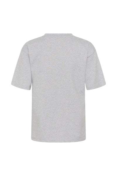 T-SHIRT KAFFE "GLORIA" GREY MELANGE