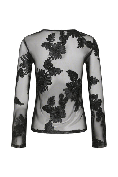CHANDAIL KAFFE "JULIANNE" BLACK DEEP