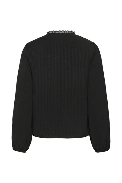 BLOUSE KAFFE "SOLLIE" BLACK DEEP