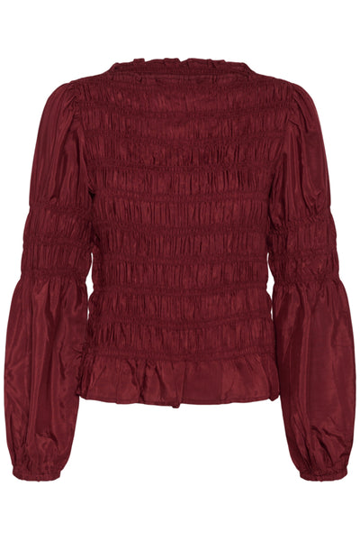 BLOUSE CREAM "HENVA" CABERNET