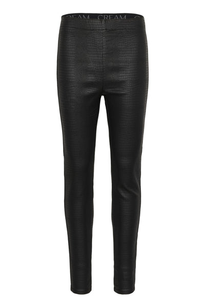 LEGGING CREAM "TABEA" PITCH BLACK