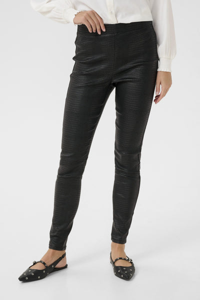 LEGGING CREAM "TABEA" PITCH BLACK