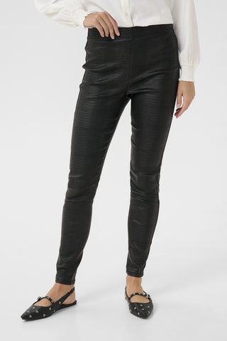 LEGGING CREAM "TABEA" PITCH BLACK