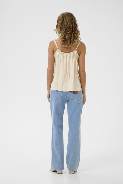 CAMISOLE CREAM "ANNA" OATMEAL