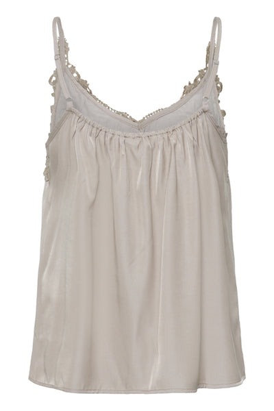 CAMISOLE CREAM "ANNA" COBBLESTONE