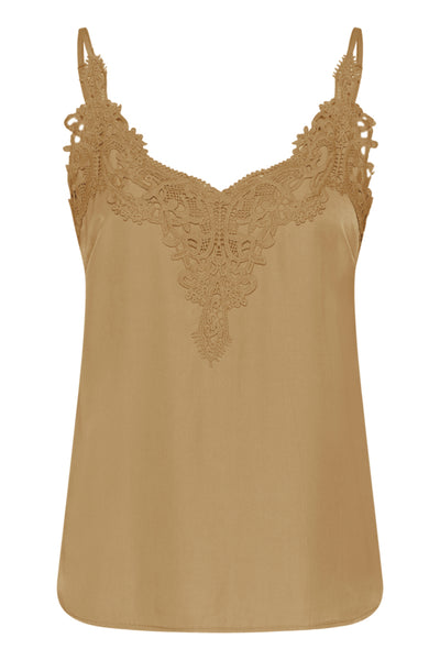 CAMISOLE CREAM "ANNA" COCOA CRÈME