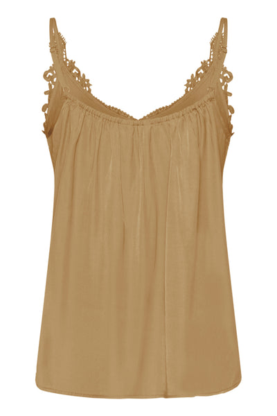 CAMISOLE CREAM "ANNA" COCOA CRÈME