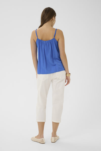 CAMISOLE CREAM "ANNA" PALACE BLUE