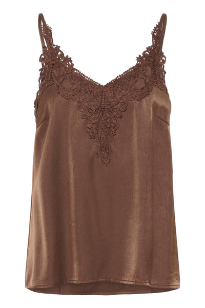 CAMISOLE CREAM "ANNA" SORREL HORSE