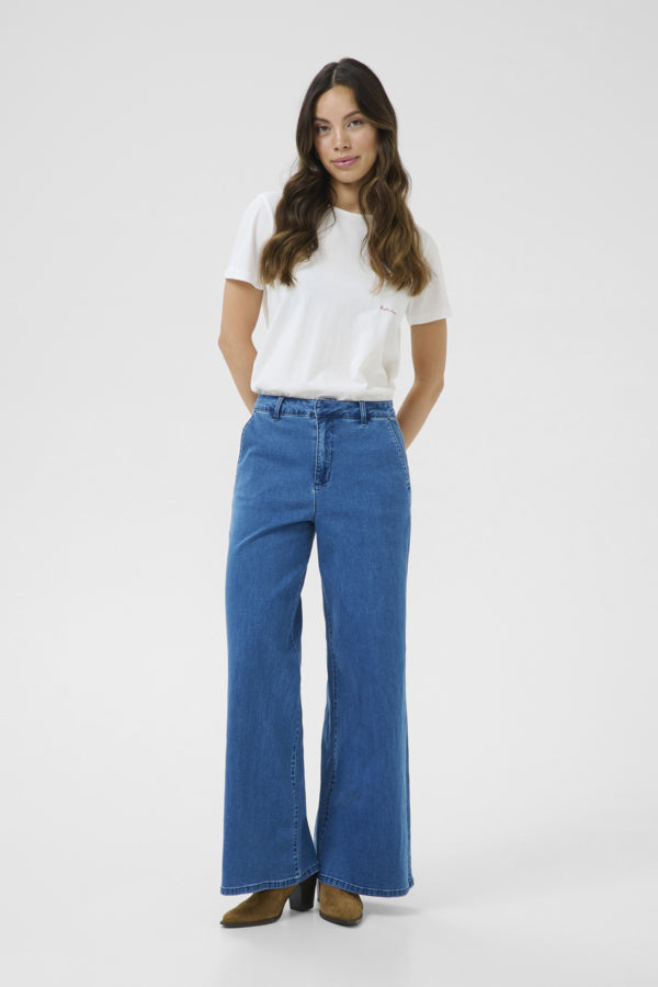 PANTALON CREAM "VISTI" INDIGO BLUE