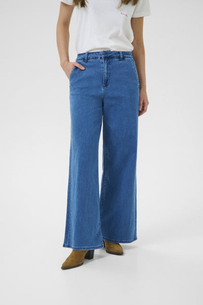 PANTALON CREAM "VISTI" INDIGO BLUE