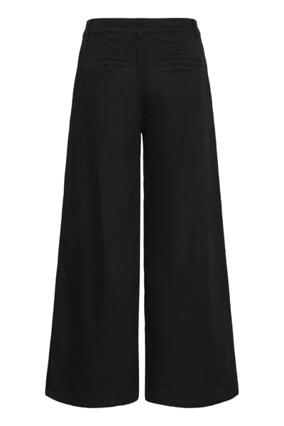 PANTALON CREAM "VISTI COLORED" PITCH BLACK