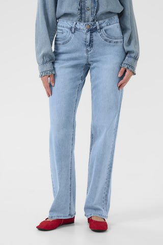 JEANS CREAM "LONE COCO FIT" CLEVELAND LIGHT BLUE