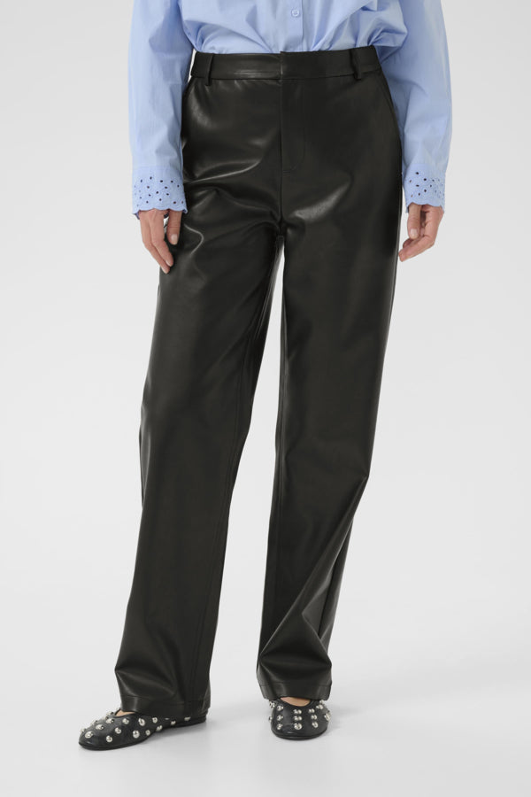 PANTALON CREAM "PALOMA" PITCH BLACK
