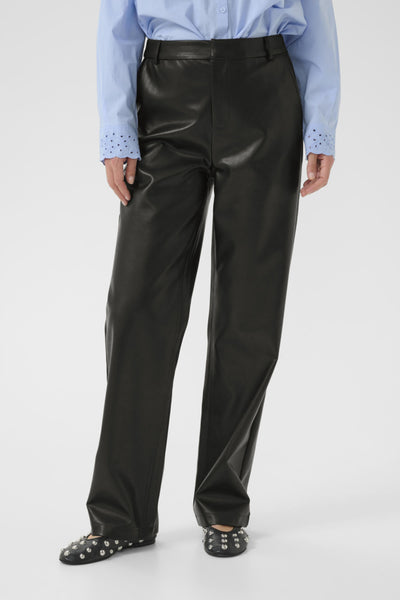 PANTALON CREAM "PALOMA" PITCH BLACK