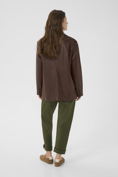 BLAZER CREAM "PALOMA" BROWN WASHED