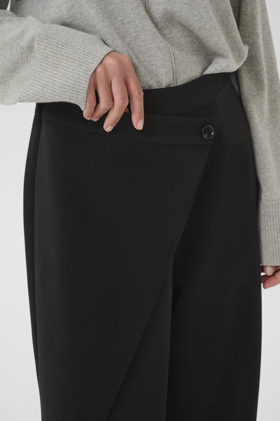 PANTALON CREAM "BINA" PITCH BLACK