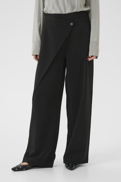 PANTALON CREAM "BINA" PITCH BLACK