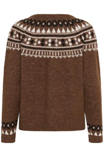 CHANDAIL TRICOT CREAM "CHERRIE" SORREL HORSE MEL