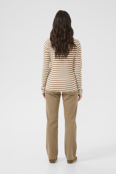 CHANDAIL CREAM "RIBBA" COCOA CREME