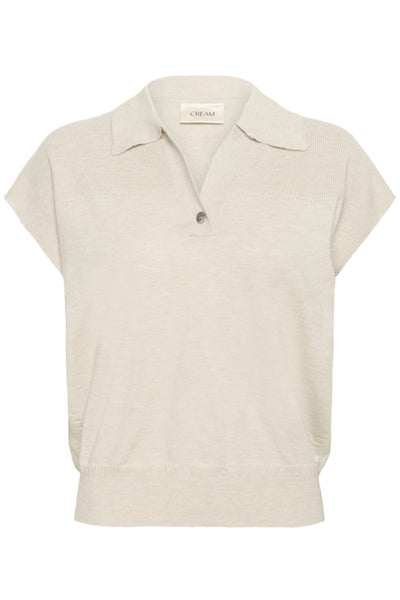 DÉBARDEUR CREAM "DELA"OAT MELANGE