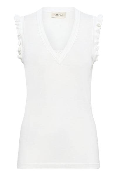 CAMISOLE CREAM "DESTEN" SNOW WHITE