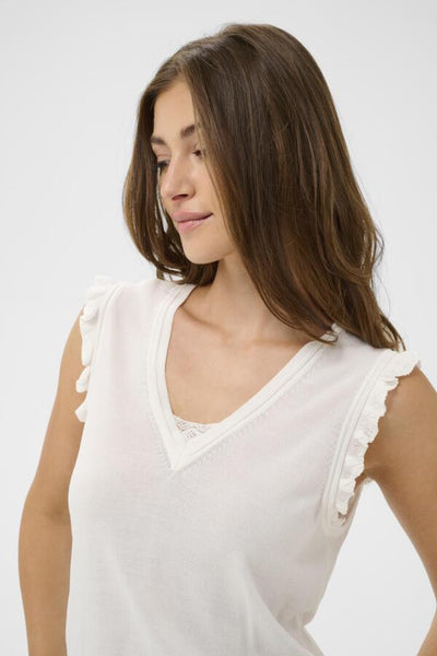 CAMISOLE CREAM "DESTEN" SNOW WHITE