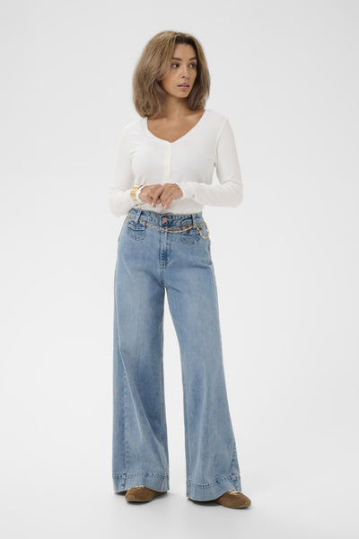 JEANS CREAM "RITA AUDREY FIT" CAMBELL MEDIUM