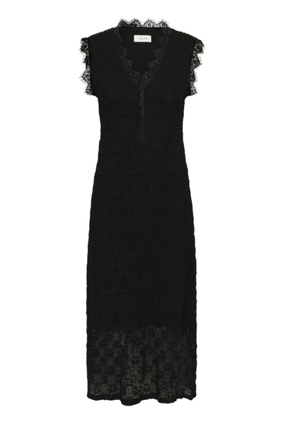 ROBE CREAM "MAKKI" PITCH BLACK